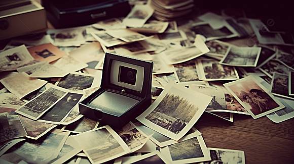 Caja fotografías antiguas